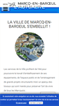 Mobile Screenshot of marcq-en-baroeul.org